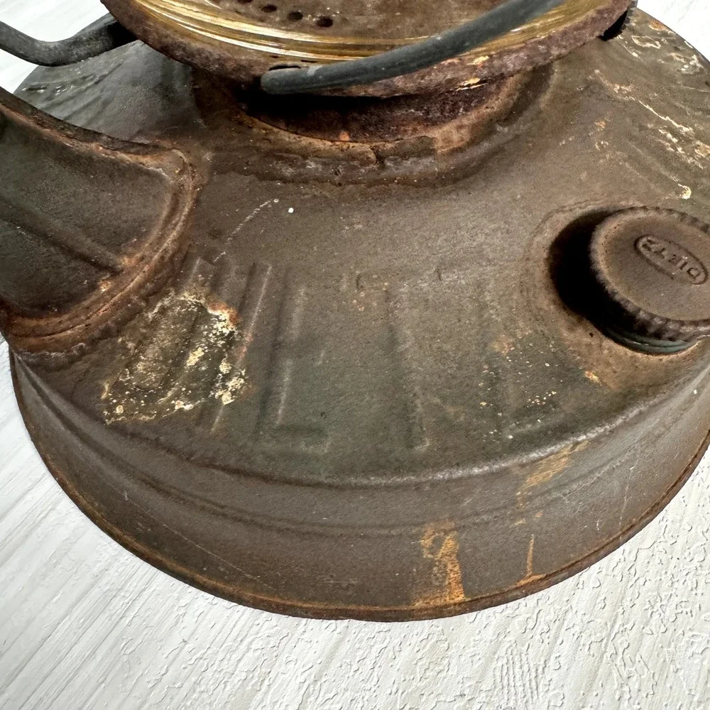 Blitzen No.‎ 2A Lantern Vintage Hurricane Oil Lamp Farmhouse Decor Rustic